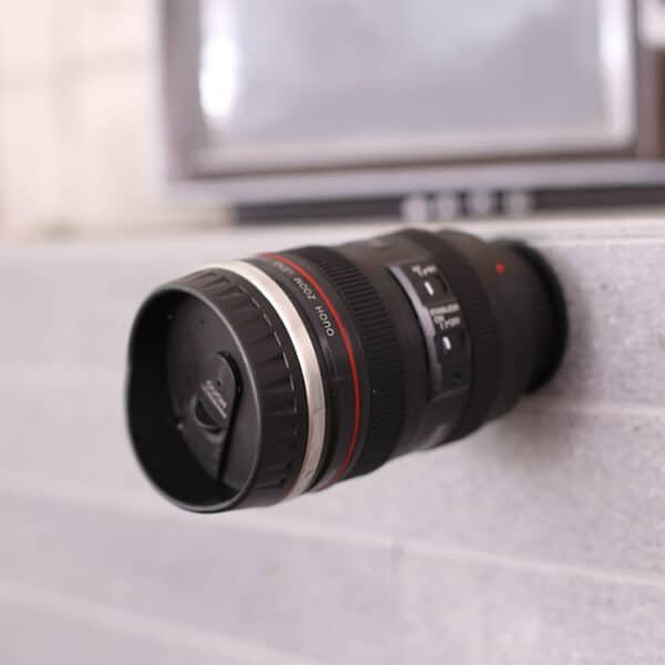 Camera Lens Non-Tip Insulated Cup - Image 2