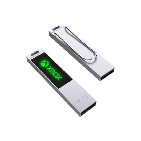 LED Glowing Book Clip USB Flash Drive - Image 2