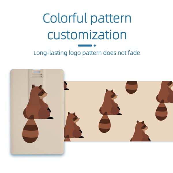 Full-Print Custom Card USB Flash Drive - 图片 2