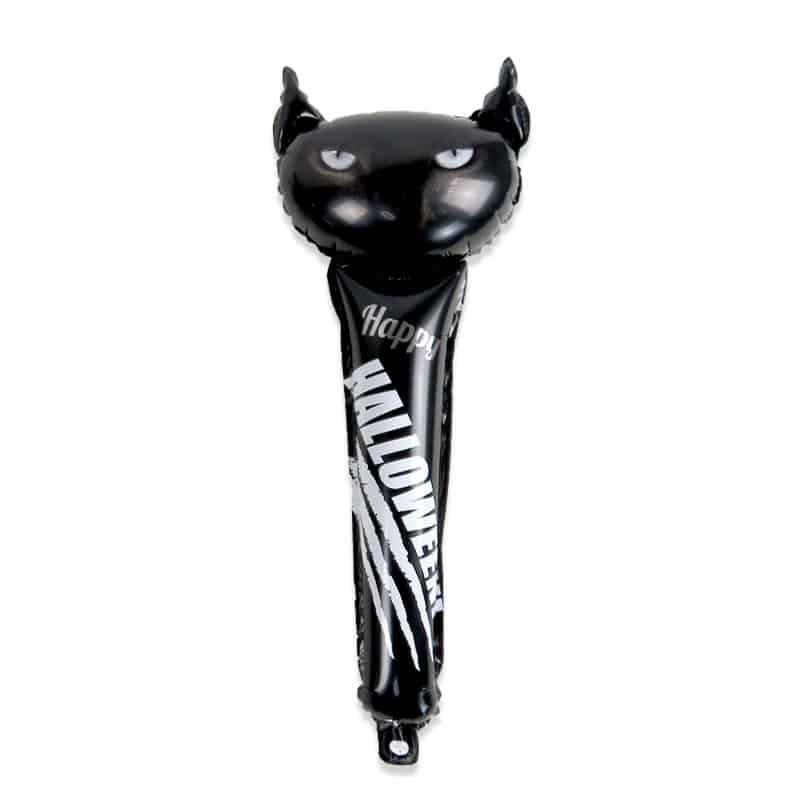 Black Cat Holding Inflatable Stick - 图片 2