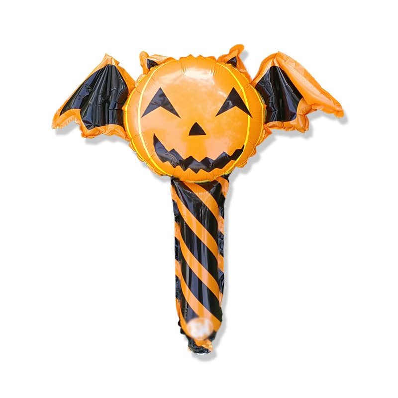 Devil Pumpkin Holding Inflatable Stick - Image 2