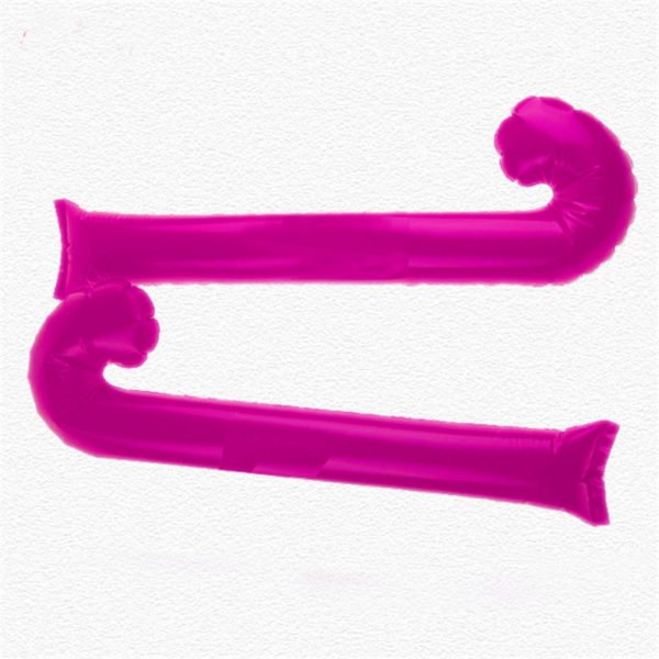 Cane Shaped Custom Printed Cheer Spirit Inflatable Sticks - 图片 2
