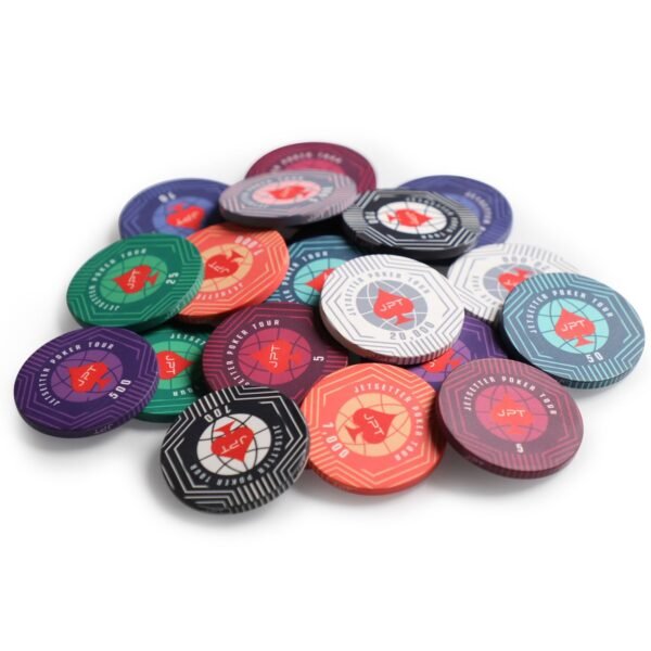 Double-sided Full Color Ceramic Poker Chip - 图片 2