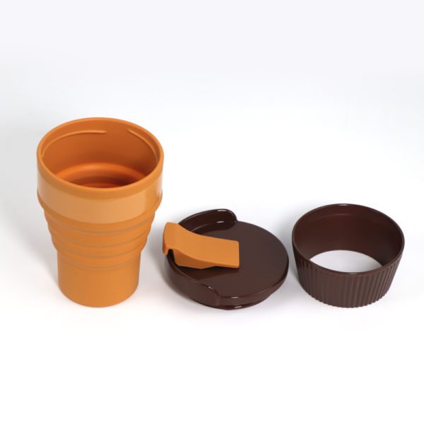 15oz Silicone Folding Coffee Mug - 图片 2