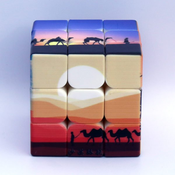2.25 inches Puzzle Cube in Full Color - 图片 2