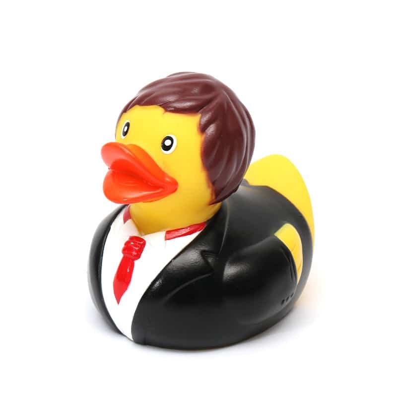 PVC Groom Duck Shaped Bath Toys - Image 2