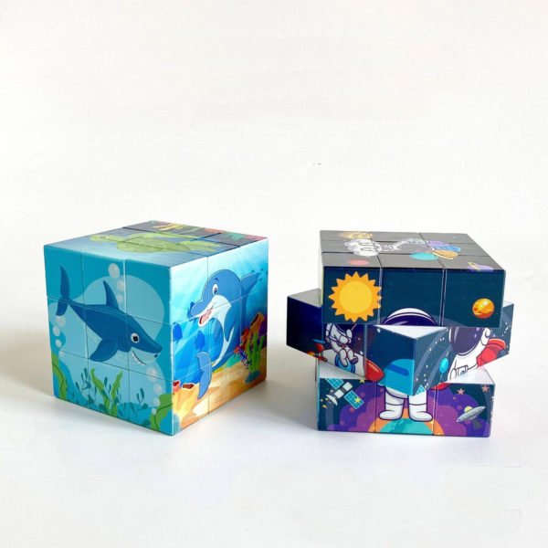 Full Imprint 3 x 3 Puzzle Cube - Image 2