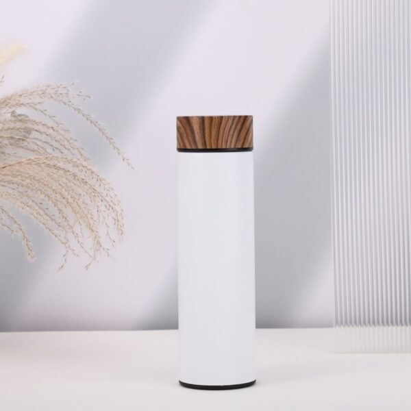 Creative Wood Grain Business Insulated Bottle 17OZ - 图片 2