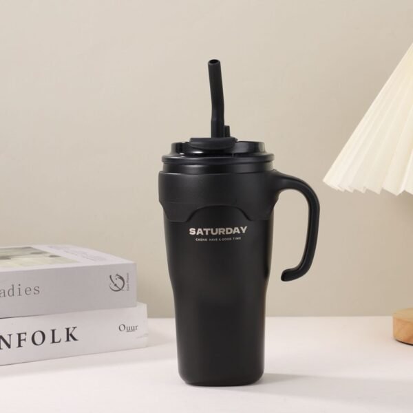 High-value Portable Dual-drink Insulated Bottle 22OZ - 图片 2