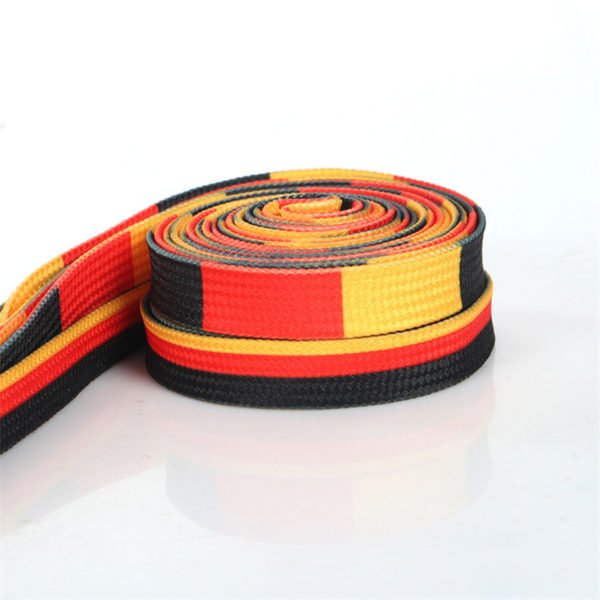 Dye-Sublimated Waffle Weave Shoelaces - 图片 2