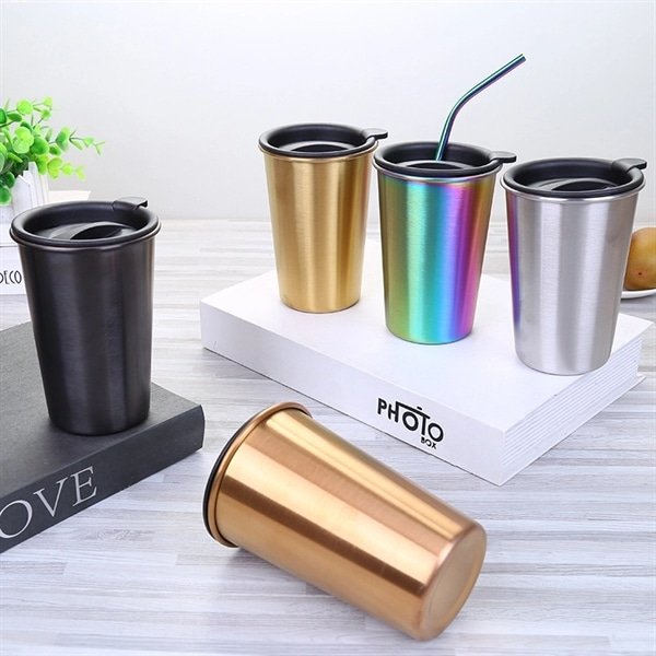 Pint Cup With Straw - Image 3