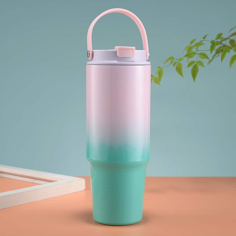 Gradient Color Tumbler With Handle 40OZ - 图片 3