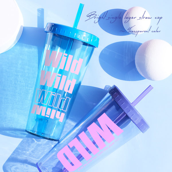 Double Wall Insulated Plastic Tumbler With Lid and Straw - 图片 3
