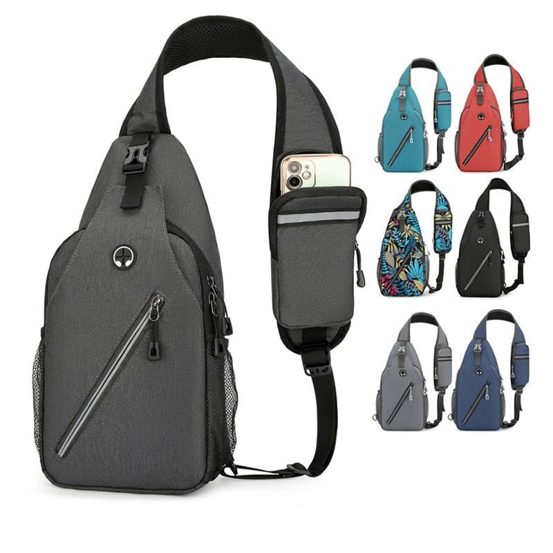 Simple Waterproof Crossbody Shoulder Bag - 图片 3