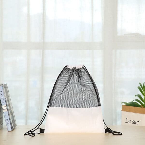 Classic Polyester Waterproof Drawstring Bag-210D - 图片 3