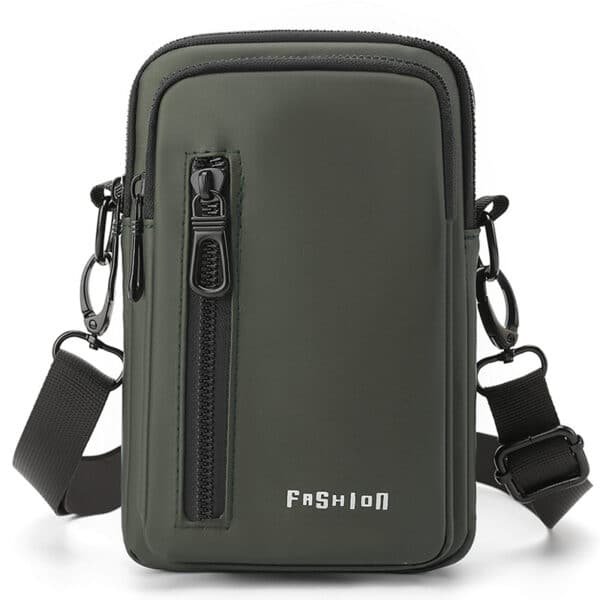 Rectangular PU Leather Fanny Pack - Image 3