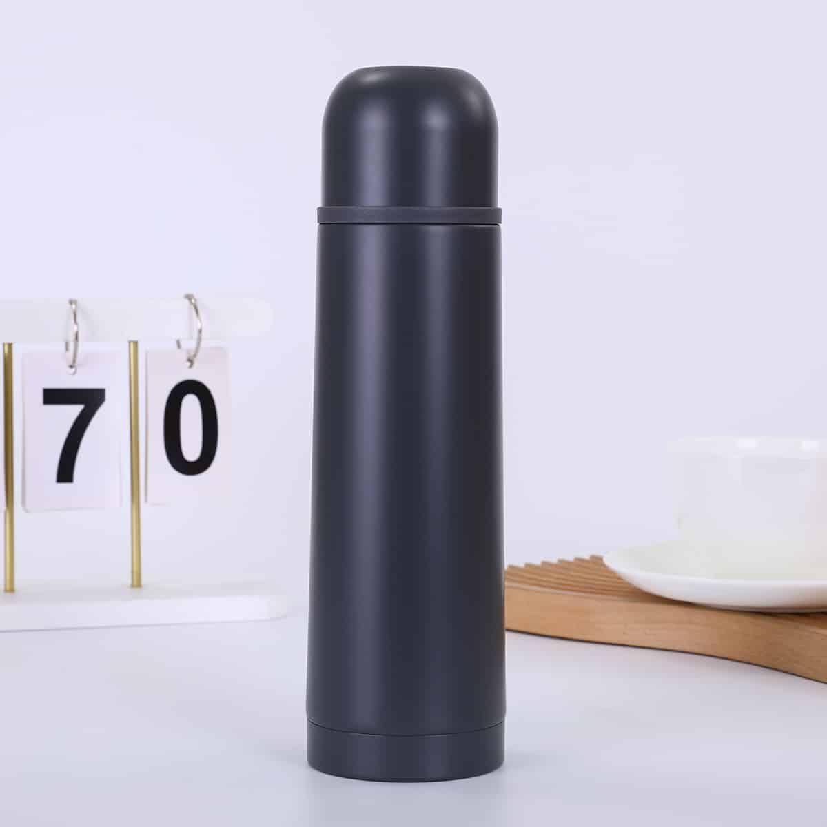 Large Capacity 17oz Double Layer Stainless Steel Bullet Insulated Bottle - 图片 3