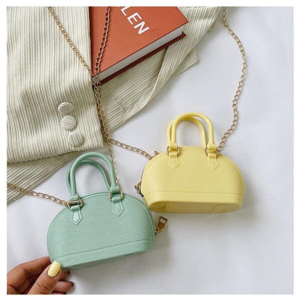 Mini Shell Pattern Handbag - Image 3