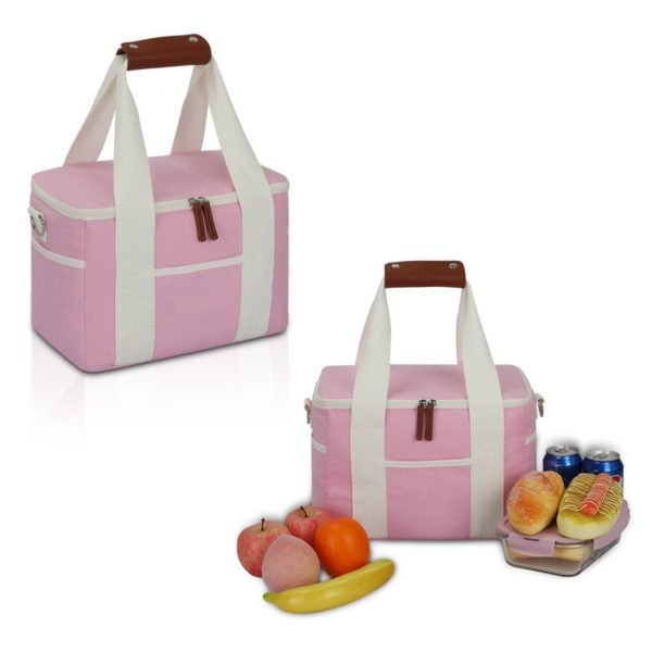 Canvas Picnic Insulated Lunch Cooler Bag - 图片 3