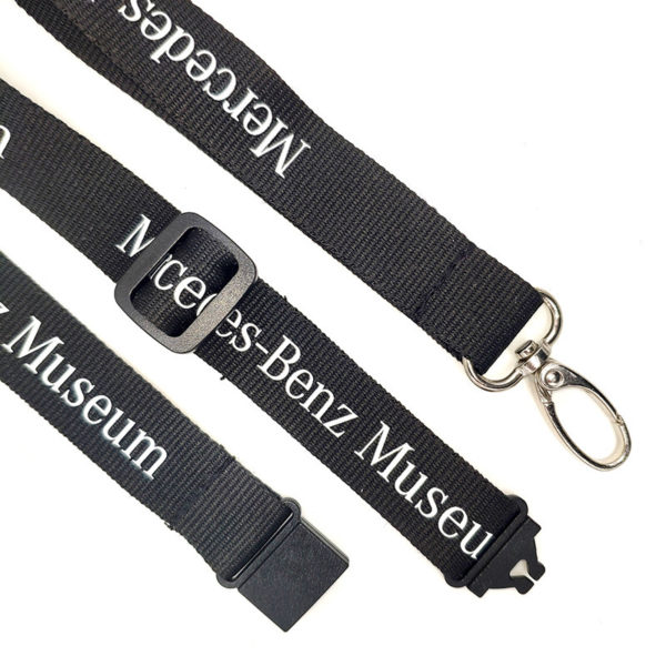 Nylon Silk Screen ID Lanyard - 图片 3