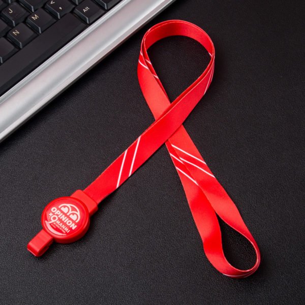 Lanyard with Custom ABS Retractable Badge Reels - 图片 3