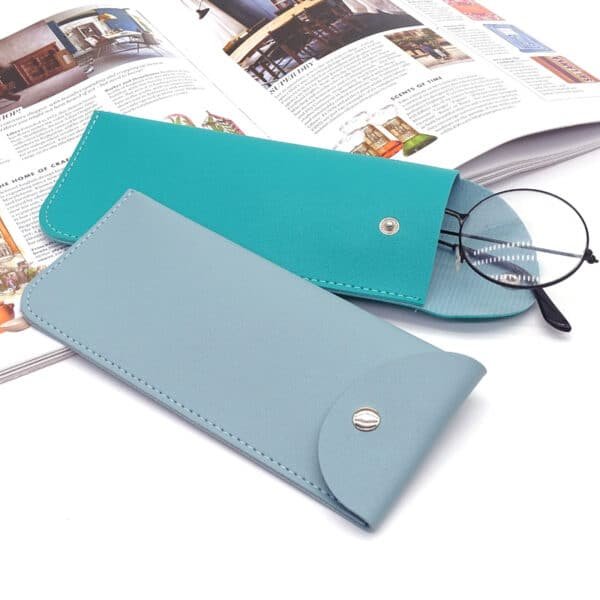 Simple PU Eyeglasses Pouch - Image 3