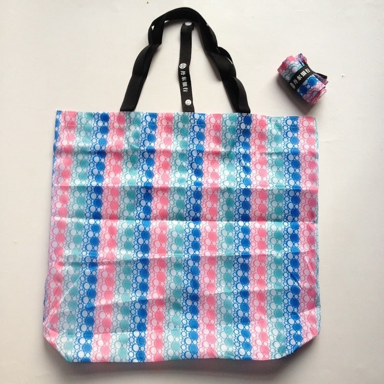 Full Color Imprint Reel Foldable Shopping Bag - Image 3