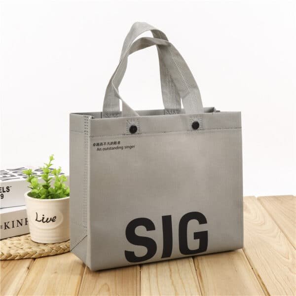 Hot press Non-woven Advertising Shopping Bag - 图片 3