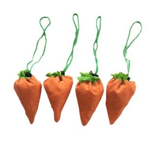 Polyester Carrot Foldable Shopping Bag - Image 3