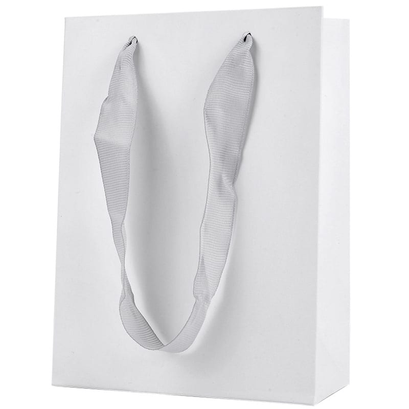 White Paper Card Gift Shopping Bag - 图片 3