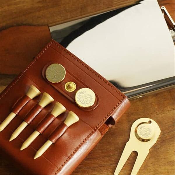 Multi-Function Golf Tee Holder and Ball Pouch - Image 3