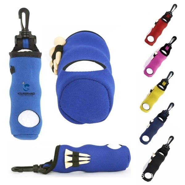 Custom Portable Multicolor Pouch Golf Ball Carry Bags - 图片 3