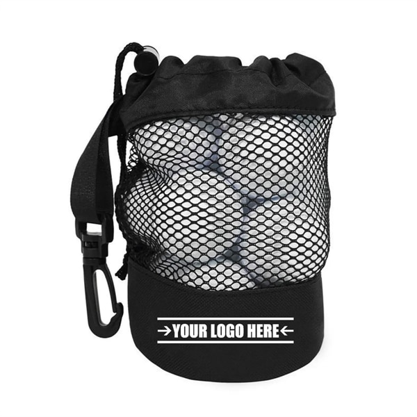 Nylon Mesh Golf Ball Bags - 图片 3