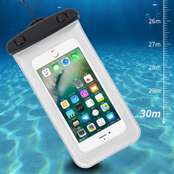 Floating Waterproof Phone Pouch With Cord - Image 3