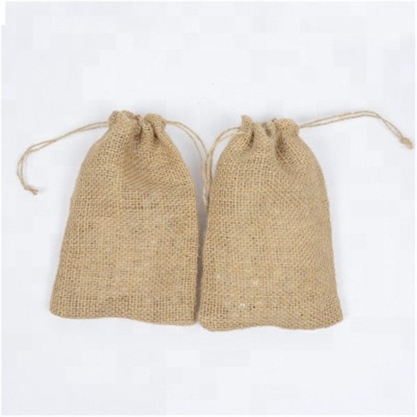 Jute Drawstring Shoe Bag - Image 3