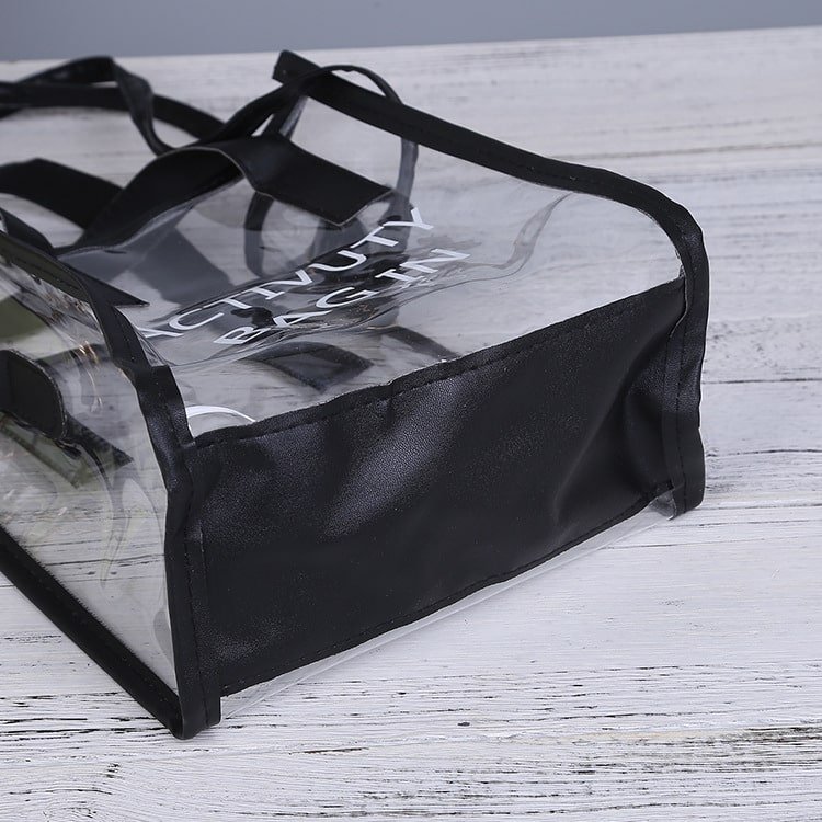 Custom 2 In 1 Transparent Shoulder Bag Jelly Handbag - 图片 3