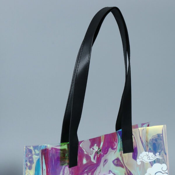 PVC Laser Transparent Handbag - Image 3