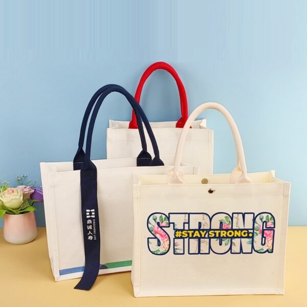 High-grade Leisure Handheld Canvas Bag - Image 3