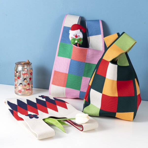 Large Capacity Portable Knitting Tote Bag - Image 3