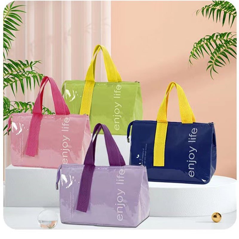 Waterproof and Oil-Resistant Lunch Tote Bag - 图片 3