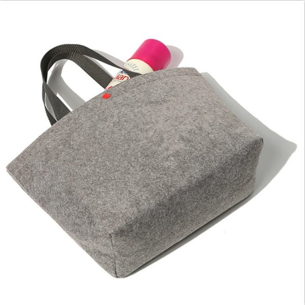 One-shoulder Shopping Felt Torte Bag - Image 3