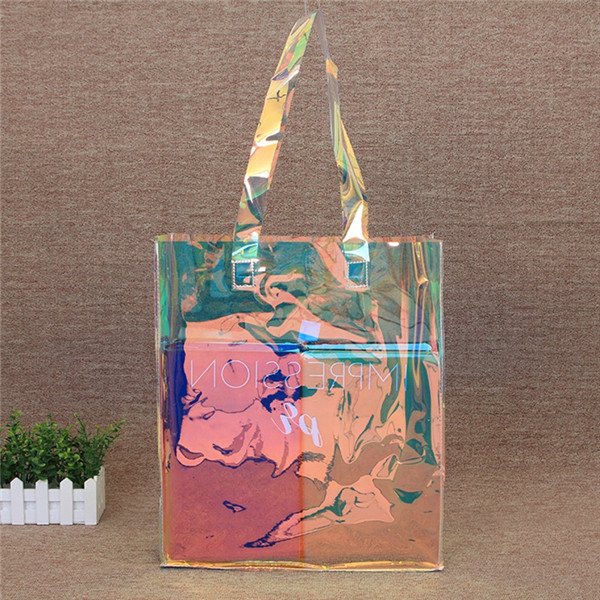 Holographic Laser PVC Tote Bag - Image 3