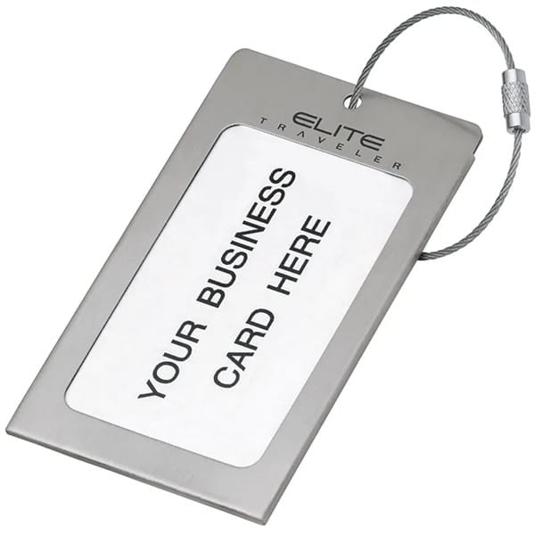 Navigor Series Steel Luggage Tag - Image 3