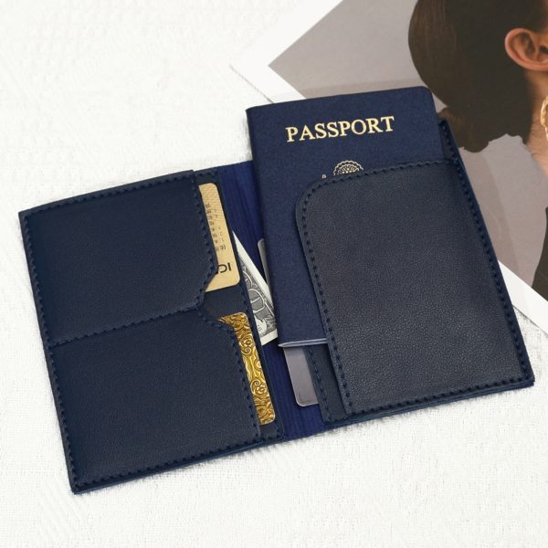 Multicolor Mini Portable Waterproof ID and Passport Holder Wallet - 图片 3
