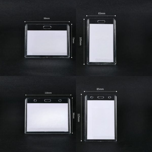 Multi-Size Clear Acrylic Card Holder for Business&School - 图片 3