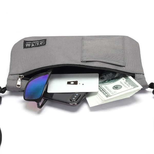 Waterproof Thickened Nylon Passport Bag With Customized Logo - Image 3