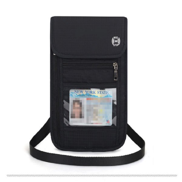 Waterproof Multifunctional RFID Nylon Passport Bag - Image 3