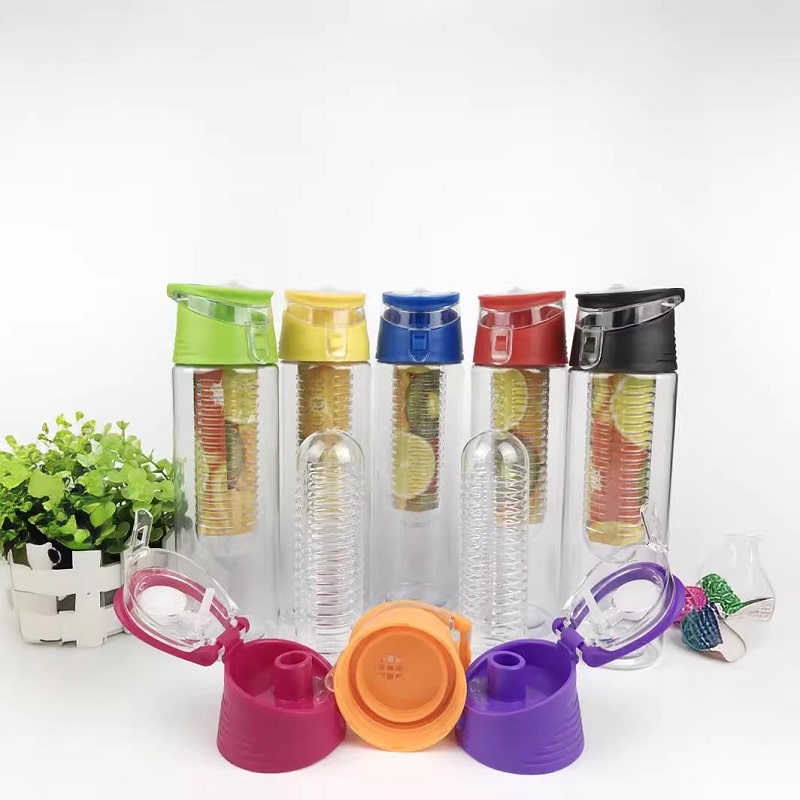 Plastic Fruit Juice Infuser Bottle-23oz - 图片 3