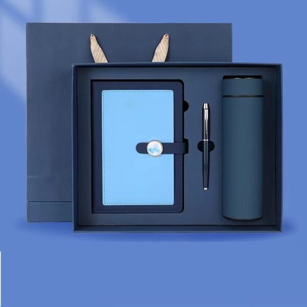 Office Gift Set with Insulated Bottle, Notebook, and Pen - 图片 3