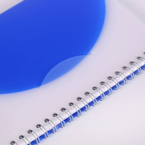 Frosted Transparent Coil Notebook - 图片 3